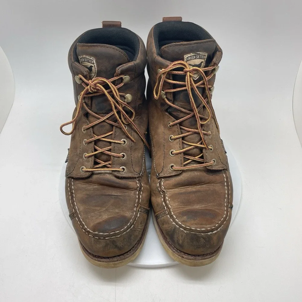 Irish Setter Wingshooter Mens 11.5 2E Boots Brown Leather Waterproof Hunt 891
